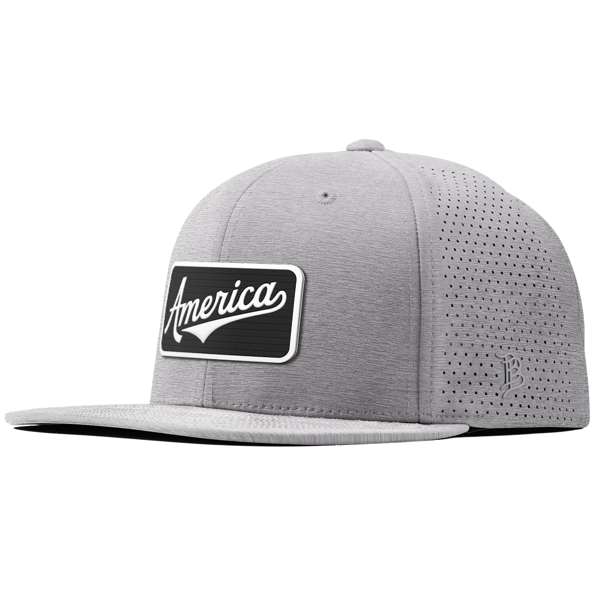 Vintage America Badge Flat Elite XGen™ Heather Gray