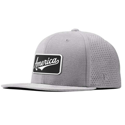 Vintage America Badge Flat Elite XGen™ Heather Gray