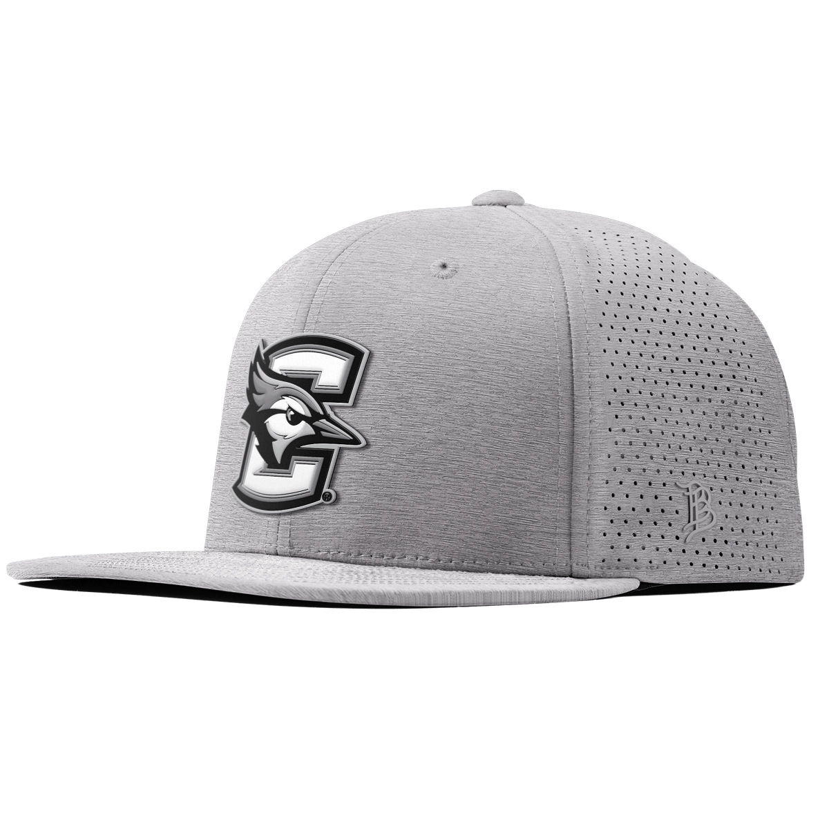 Creighton University "Vintage Creighton Block" Flat Elite XGen™ Heather Gray