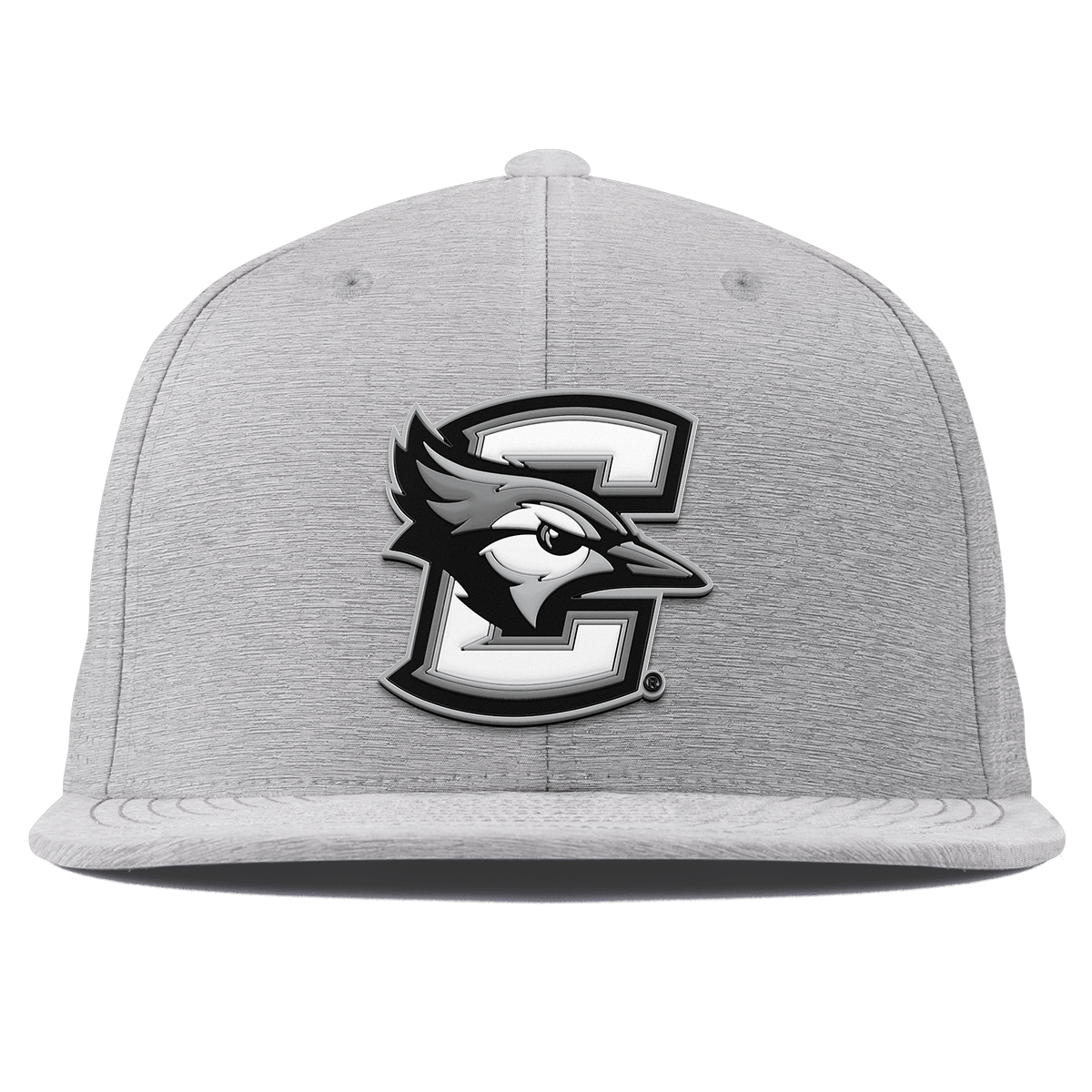 Creighton University "Vintage Creighton Block" Flat Elite XGen™ Heather Gray