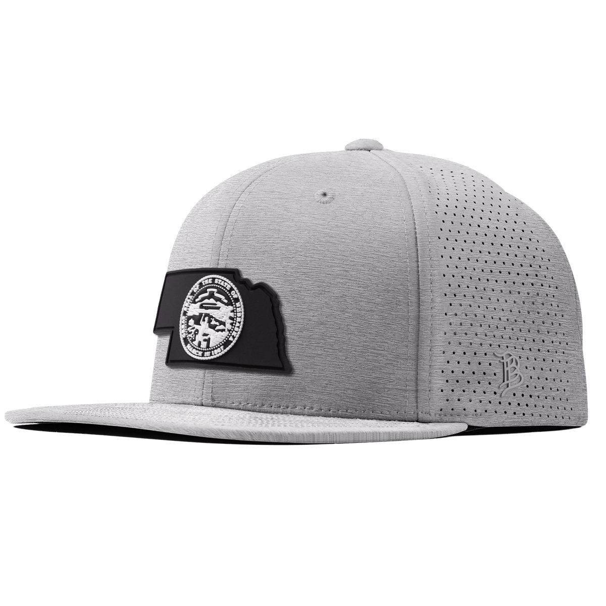 Nebraska Vintage Flat Elite XGen™ Heather Gray