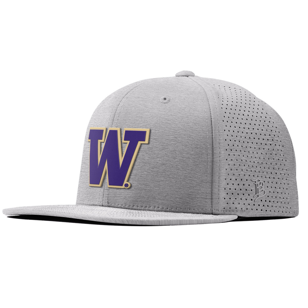 University of Washington "Washington Team Logo" Flat Elite XGen™ Heather Gray