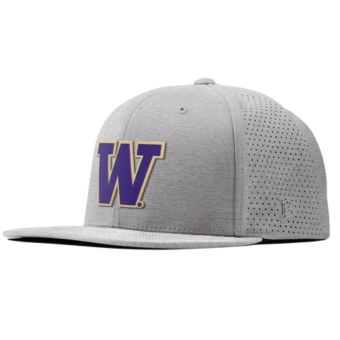 University of Washington "Washington Team Logo" Flat Elite XGen™ Heather Gray