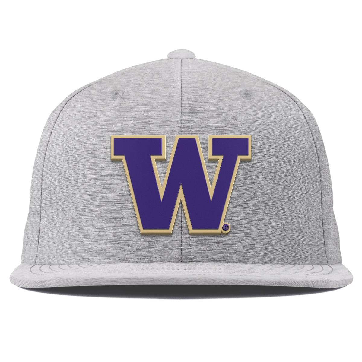 University of Washington "Washington Team Logo" Flat Elite XGen™ Heather Gray
