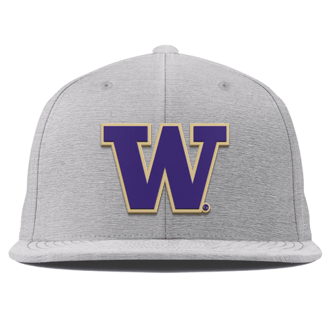 University of Washington "Washington Team Logo" Flat Elite XGen™ Heather Gray