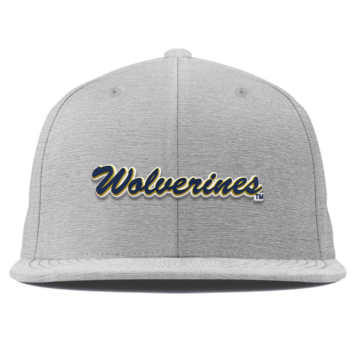 University of Michigan "Wolverines Script" Flat Elite XGen™ Heather Gray