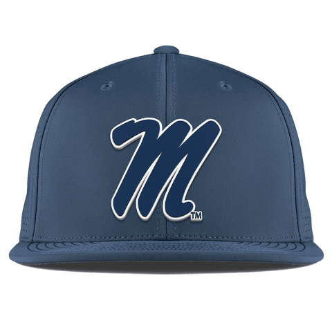 University of Mississippi "Ole Miss Block M Navy" Flat Elite XGen™ Orion