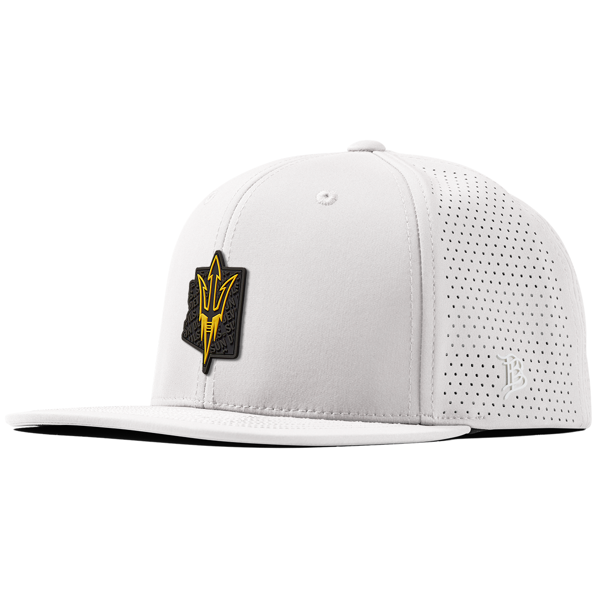 Arizona State University "ASU  Pitchfork" Flat Elite XGen™ White