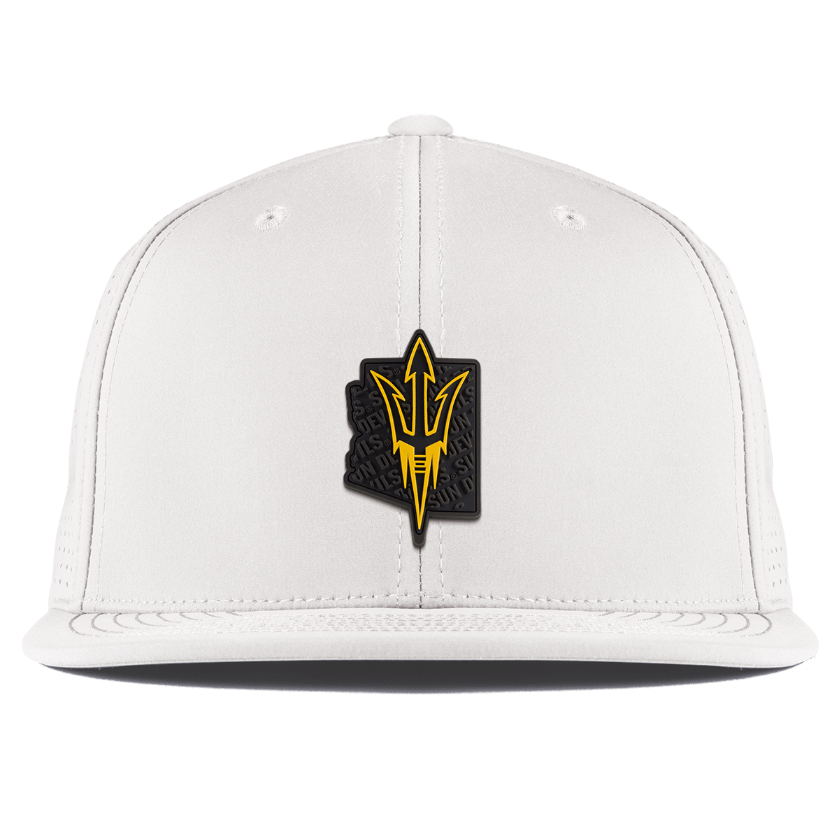 Arizona State University "ASU Pitchfork" Flat Elite XGen™ White