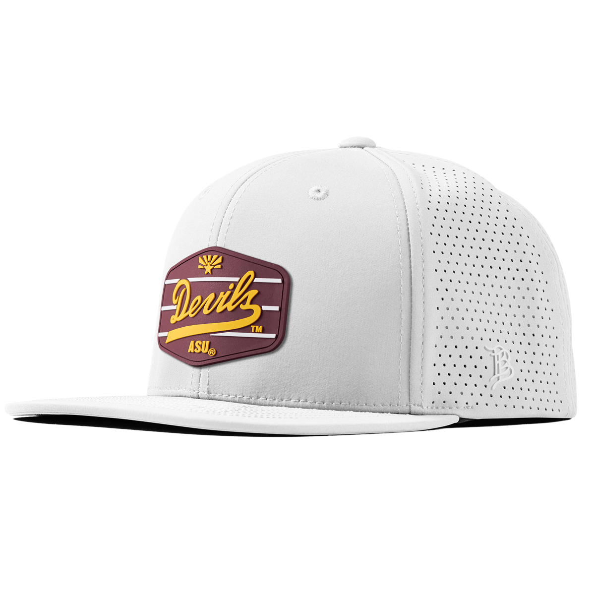 Arizona State University "ASU Devils Maroon" Flat Elite XGen White