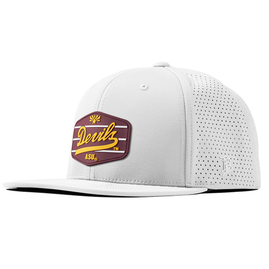 Arizona State University "ASU Devils Maroon" Flat Elite XGen White