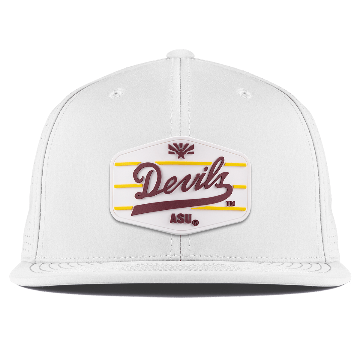 Arizona State University "ASU Devils White" Flat Elite XGen White