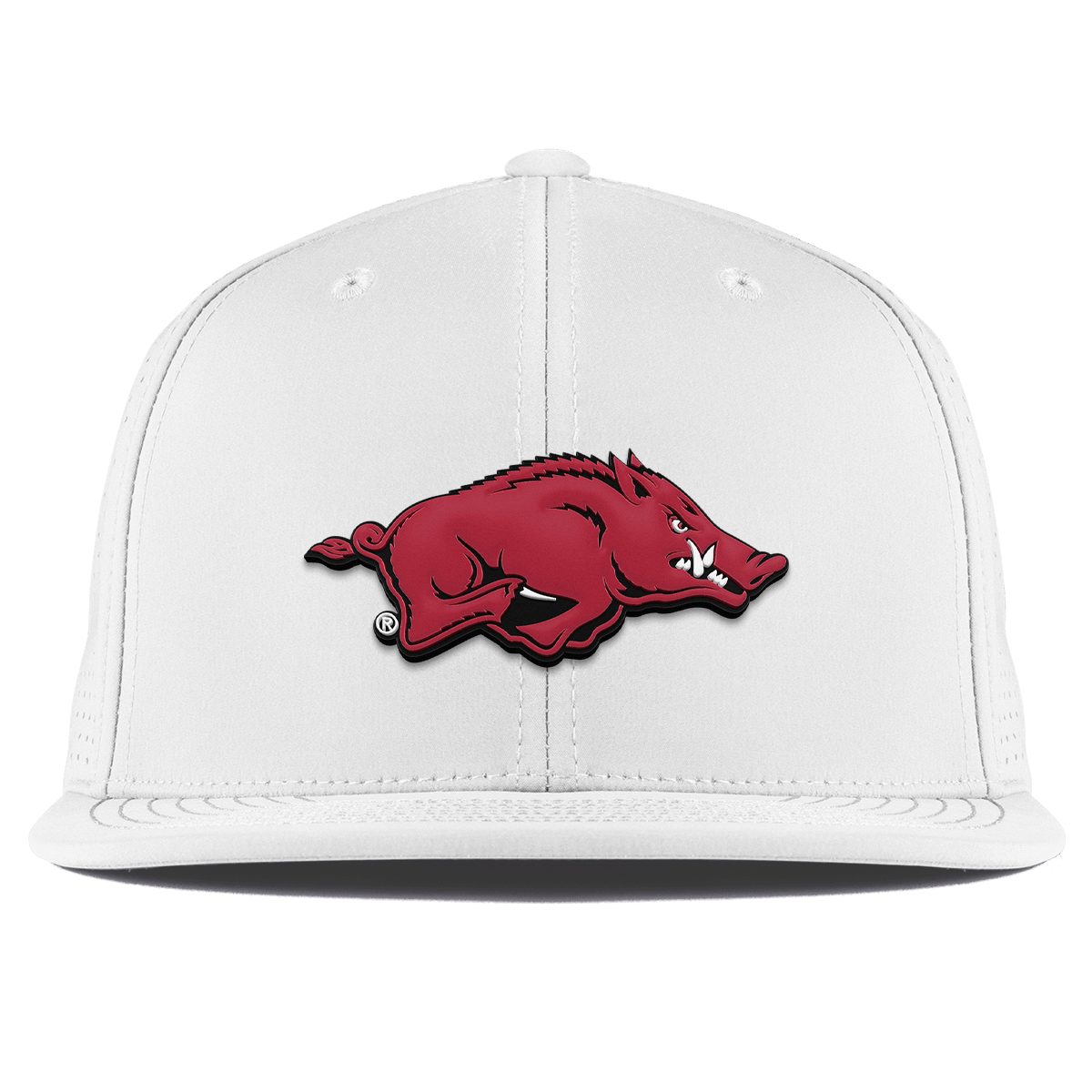 University of Arkansas "Arkansas Team Logo" Flat Elite XGen™ White