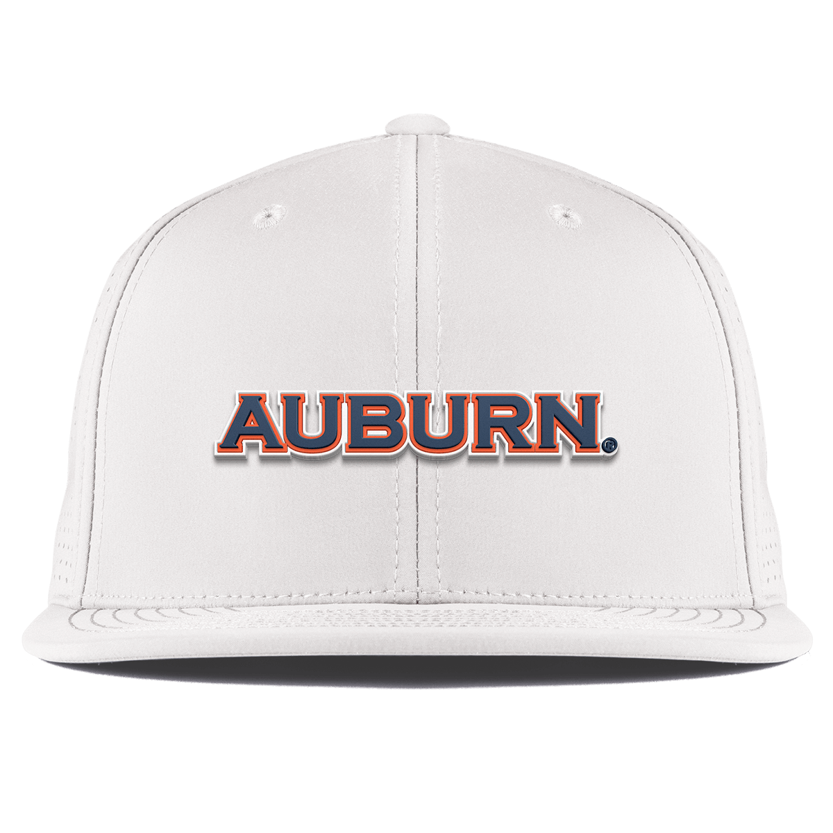 Auburn University "Auburn Block" Flat Elite XGen™ White