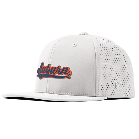 Auburn University "Auburn Script" Flat Elite XGen™ White