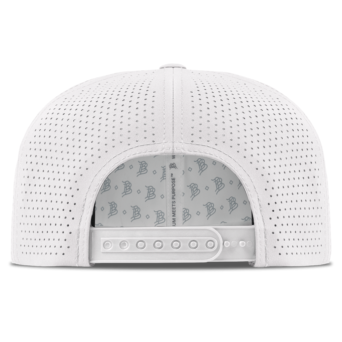 Vintage Old Glory Flat Elite XGen™ Back White
