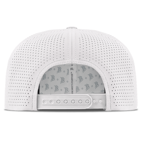 Vintage Old Glory Flat Elite XGen™ Back White