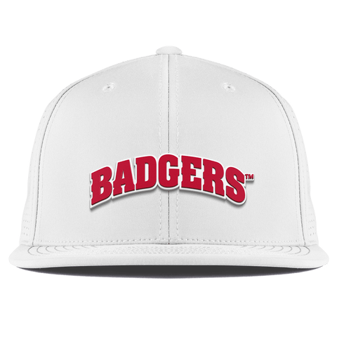 University of Wisconsin "Badgers Block" Flat Elite XGen™ White