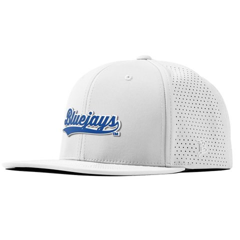 Creighton University "Bluejays Script" Flat Elite XGen™ White