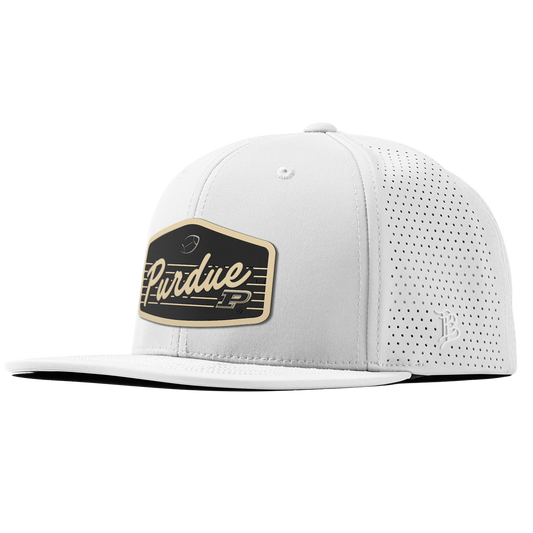 Purdue University "Boilermakers Football" Flat Elite XGen™ White