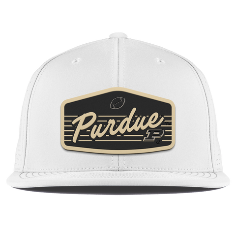 Purdue University "Boilermakers Football" Flat Elite XGen™ White