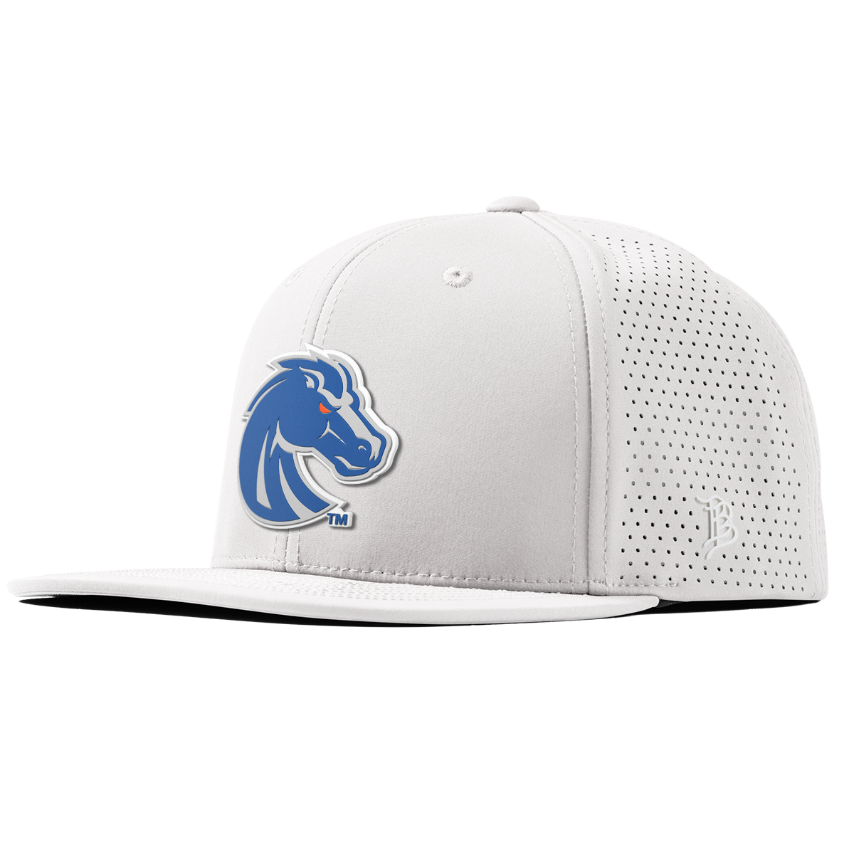 Boise State University "Boise State Broncos Gray" Flat Elite XGen™ White