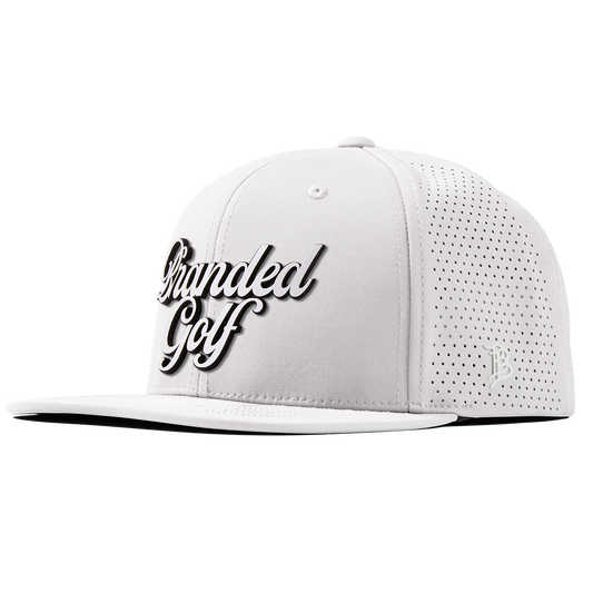 Branded Golf Script Flat Elite XGen™ White