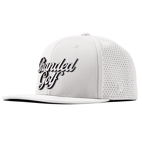 Branded Golf Script Flat Elite XGen™ White