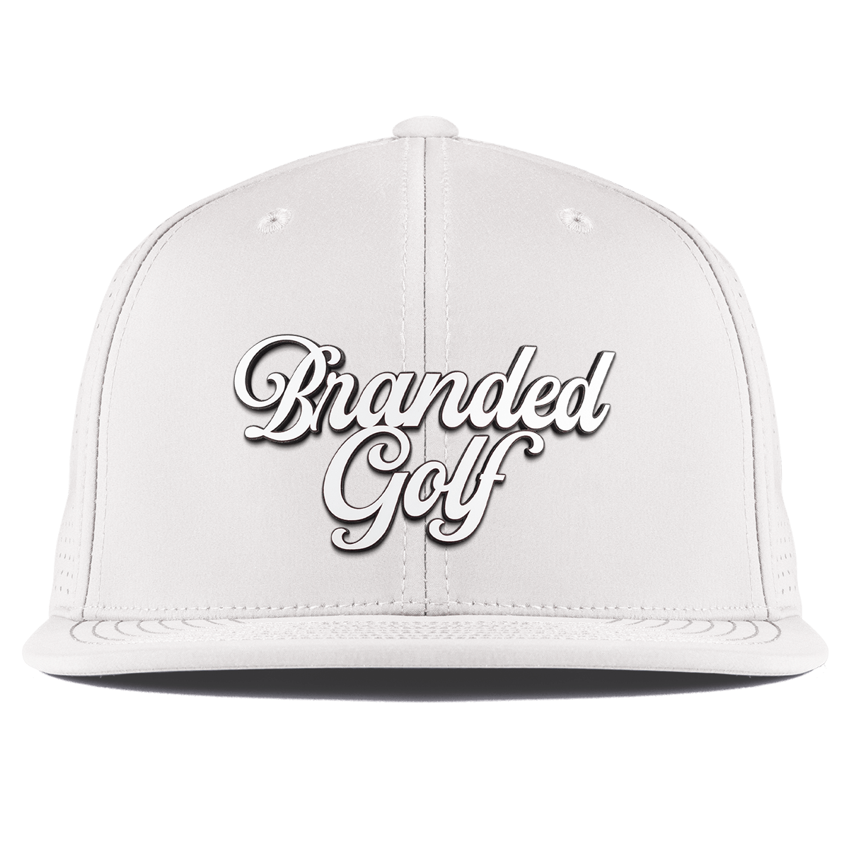 Branded Golf Script Flat Elite XGen™ White