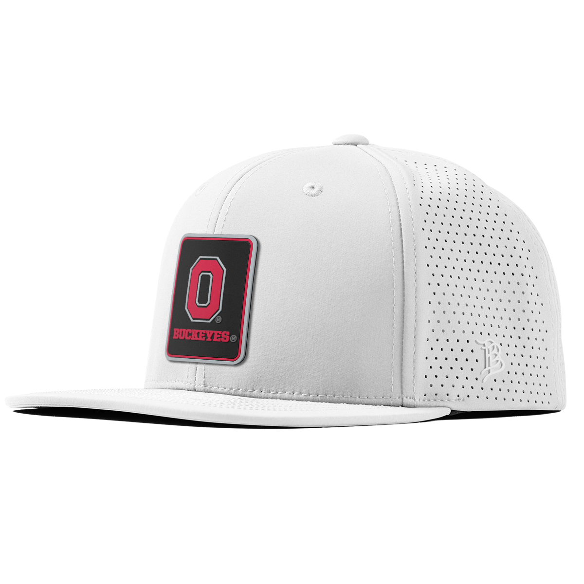 Ohio State University "Buckeyes Badge" Flat Elite XGen™ White