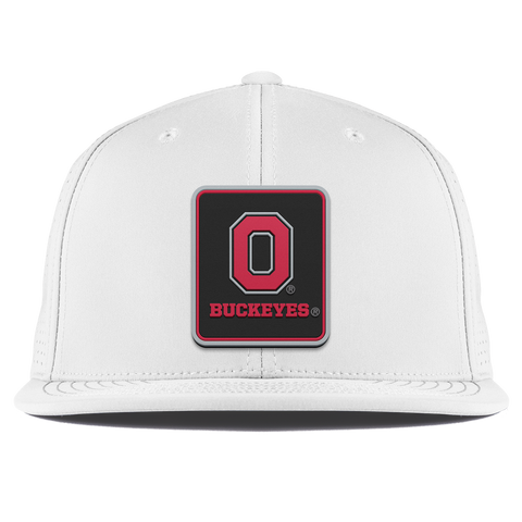 Ohio State University "Buckeyes Badge" Flat Elite XGen™ White