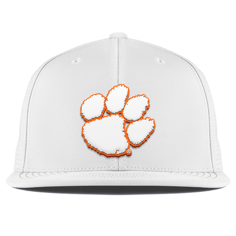 Clemson University "Clemson Tigers Paw" Flat Elite XGen™ White