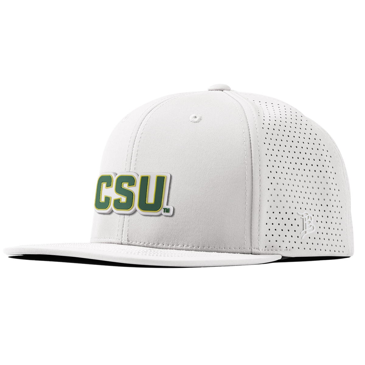 Colorado State University "Colorado State Block" Flat Elite XGen™ White