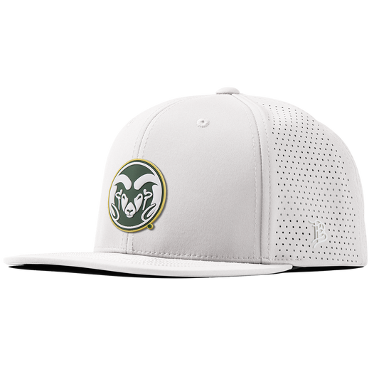 Colorado State University "Colorado State Team Logo" Flat Elite XGen™ White