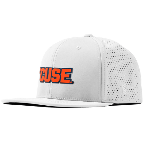 Syracuse University "Cuse Block" Flat Elite XGen™ White