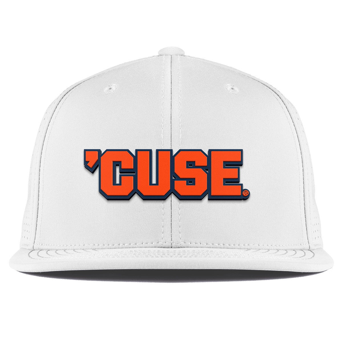 Syracuse University "Cuse Block" Flat Elite XGen™ White