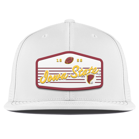 Iowa State University "Cyclones Football" Flat Elite XGen™ White