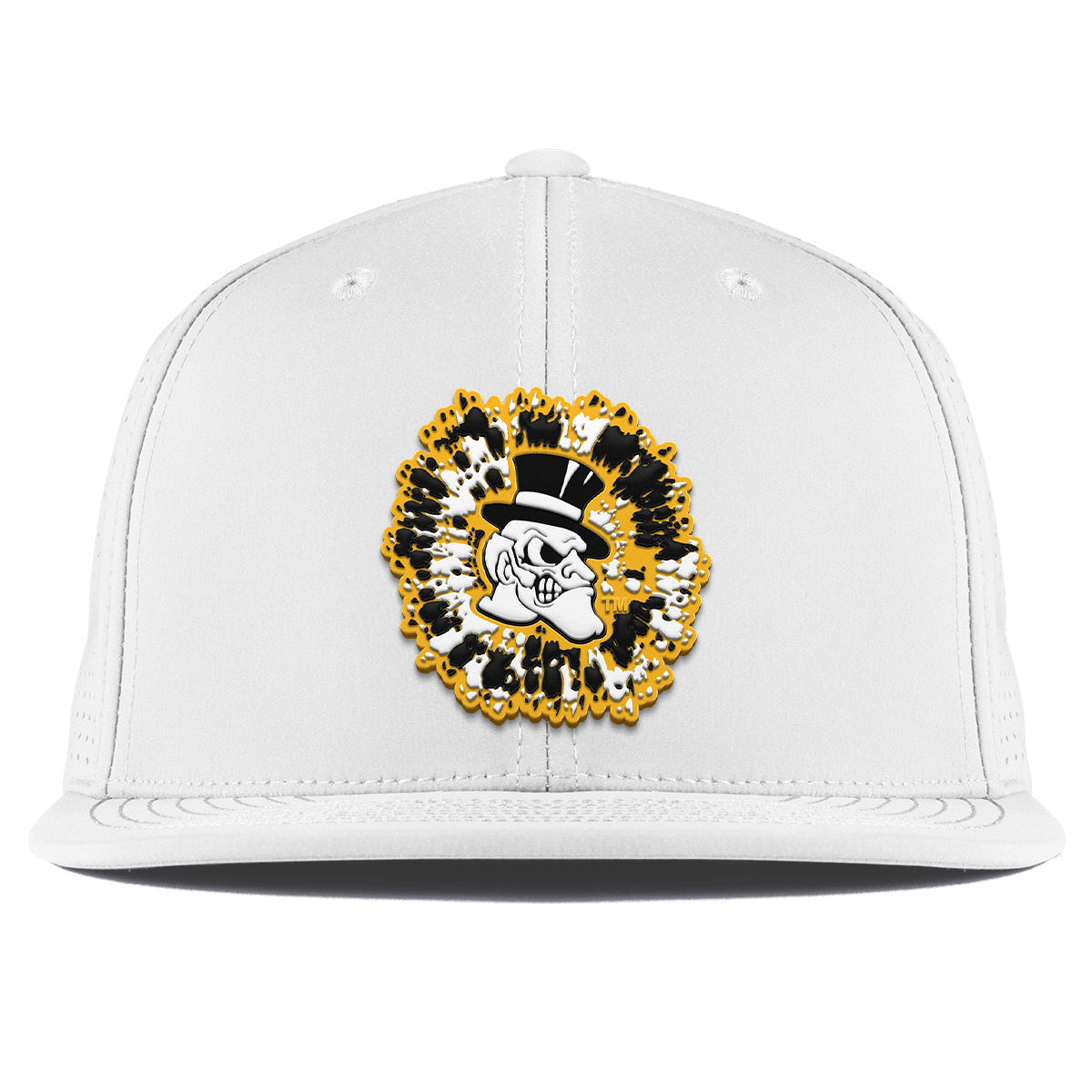 Wake Forest University "Deacons Tie Dye" Flat Elite XGen™ White