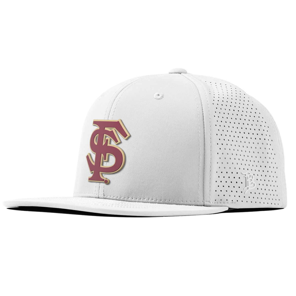 Florida State University "FSU Block" Flat Elite XGen™ White