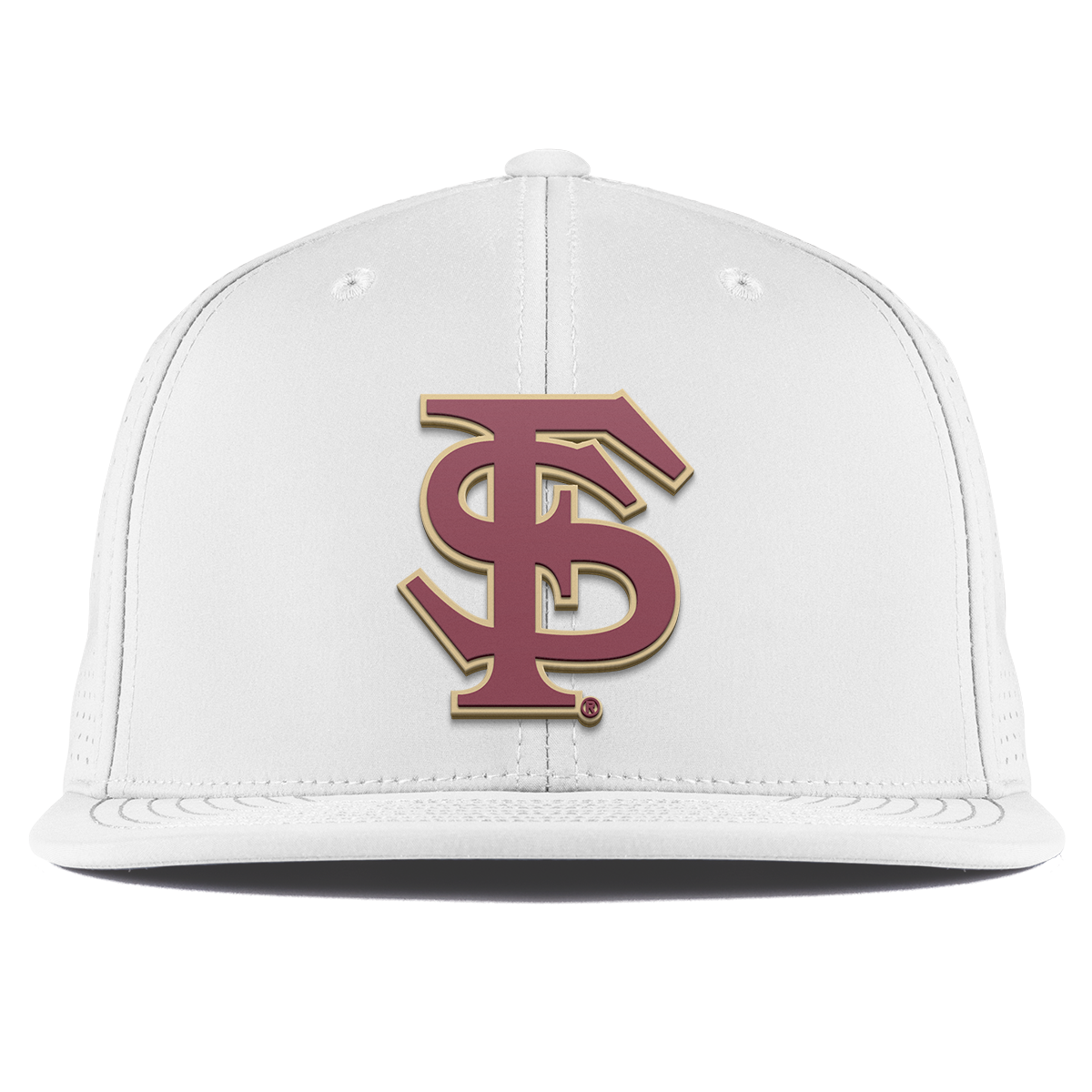 Florida State University "FSU Block" Flat Elite XGen™ White
