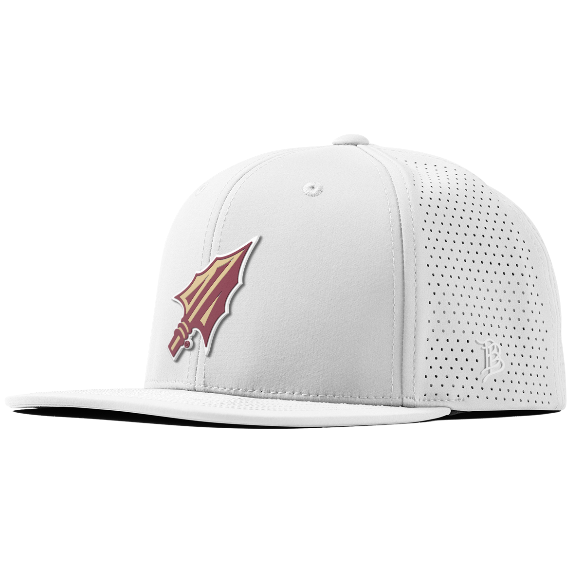 Florida State University "FSU Spear Tip" Flat Elite XGen™ White