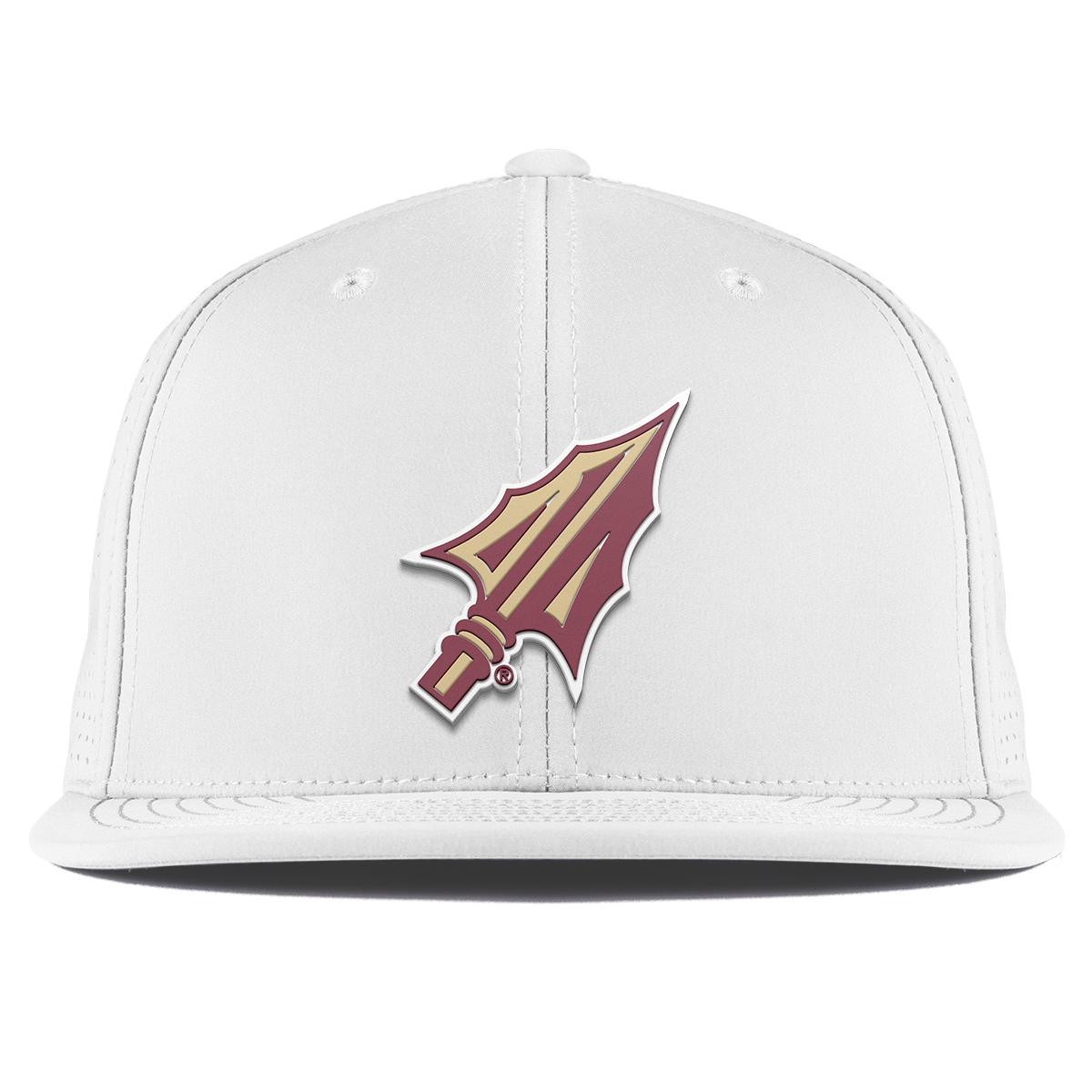 Florida State University "FSU Spear Tip" Flat Elite XGen™ White