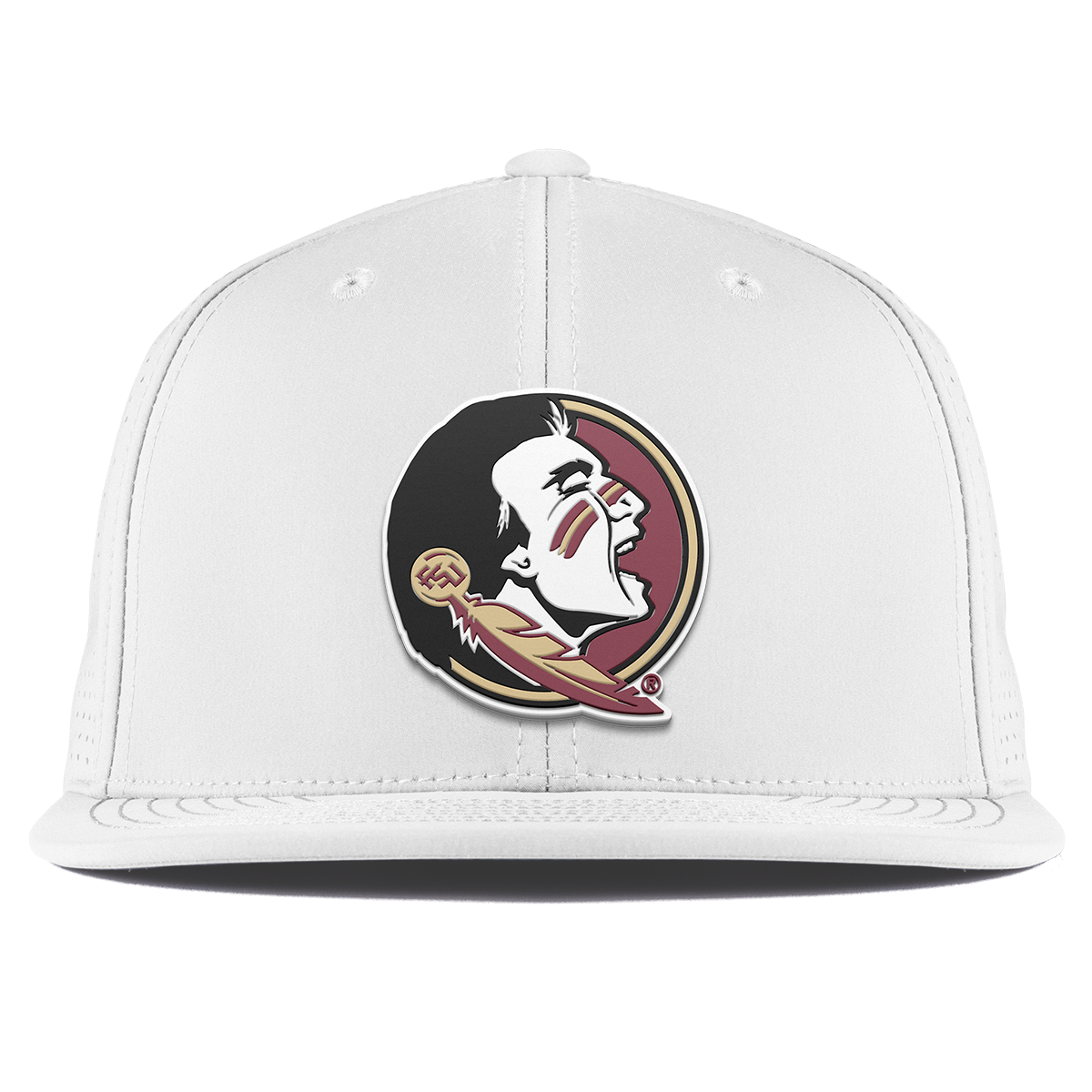 Florida State University "FSU Team Logo" Flat Elite XGen™ White