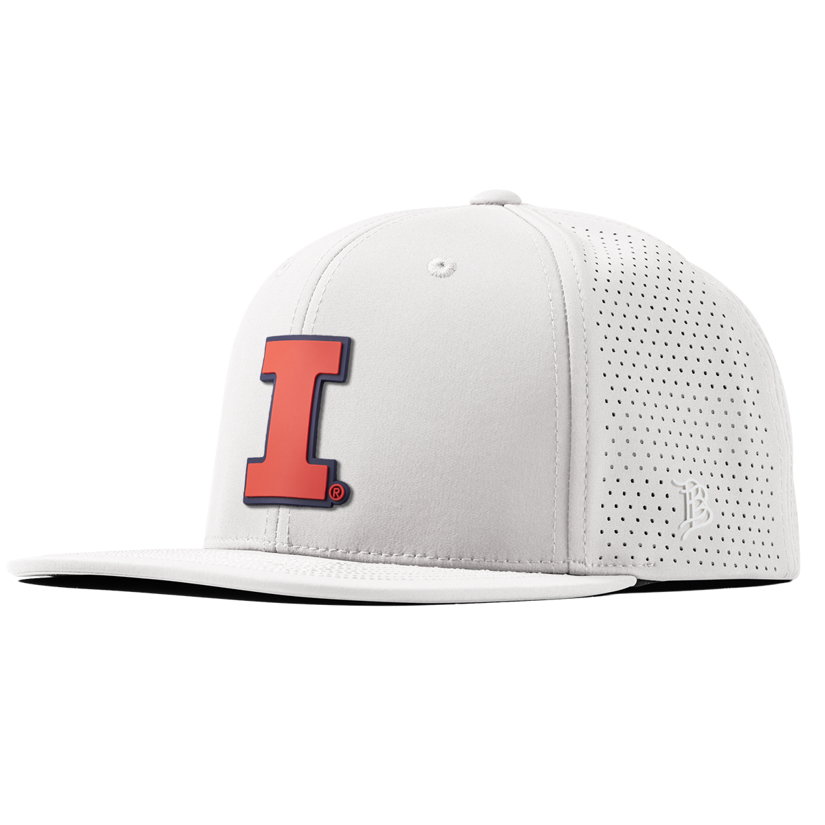 University of Illinois "Fighting Illini Orange"  Flat Elite XGen™ White