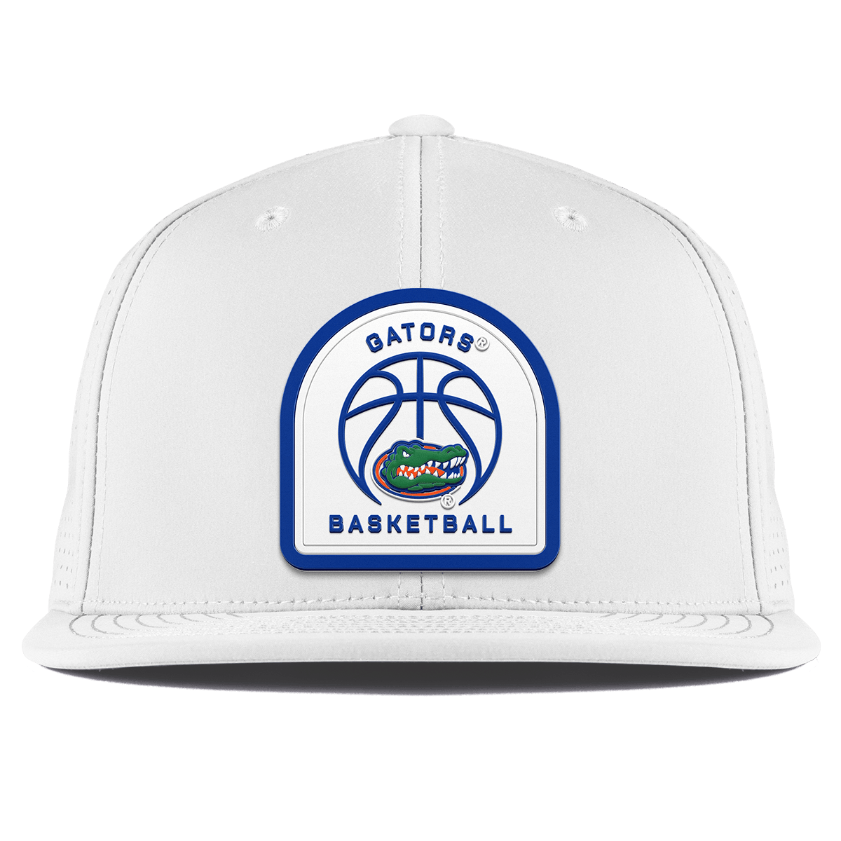 University of Florida "Gator Basketball" Flat Elite XGen™ White