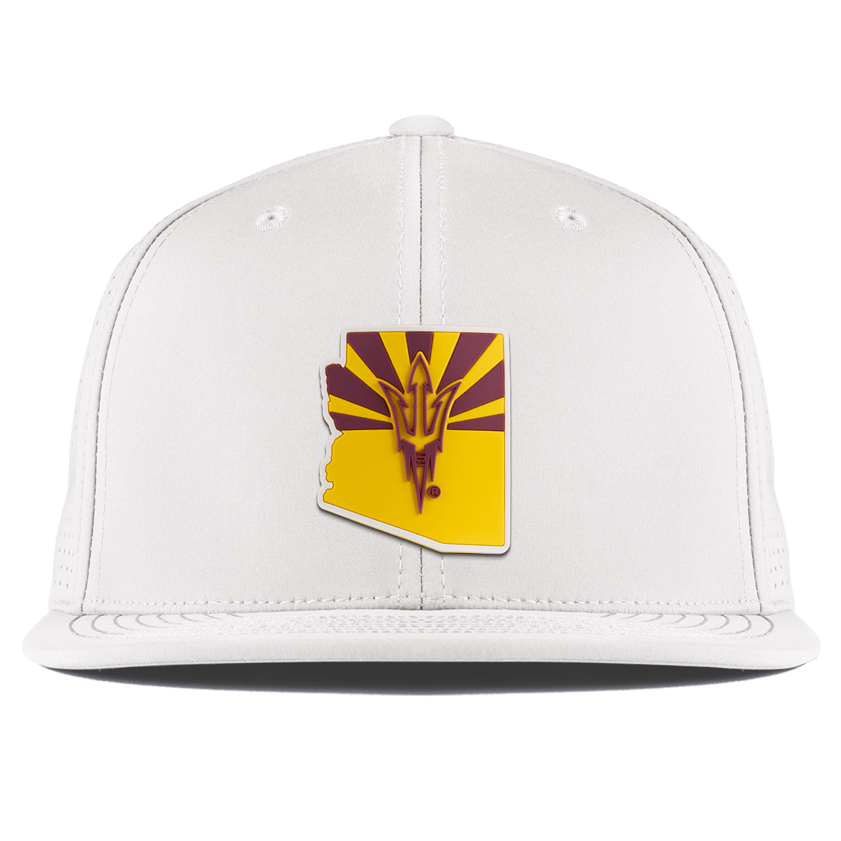 Arizona State University "Fork 'Em State" Flat Elite XGen™ White