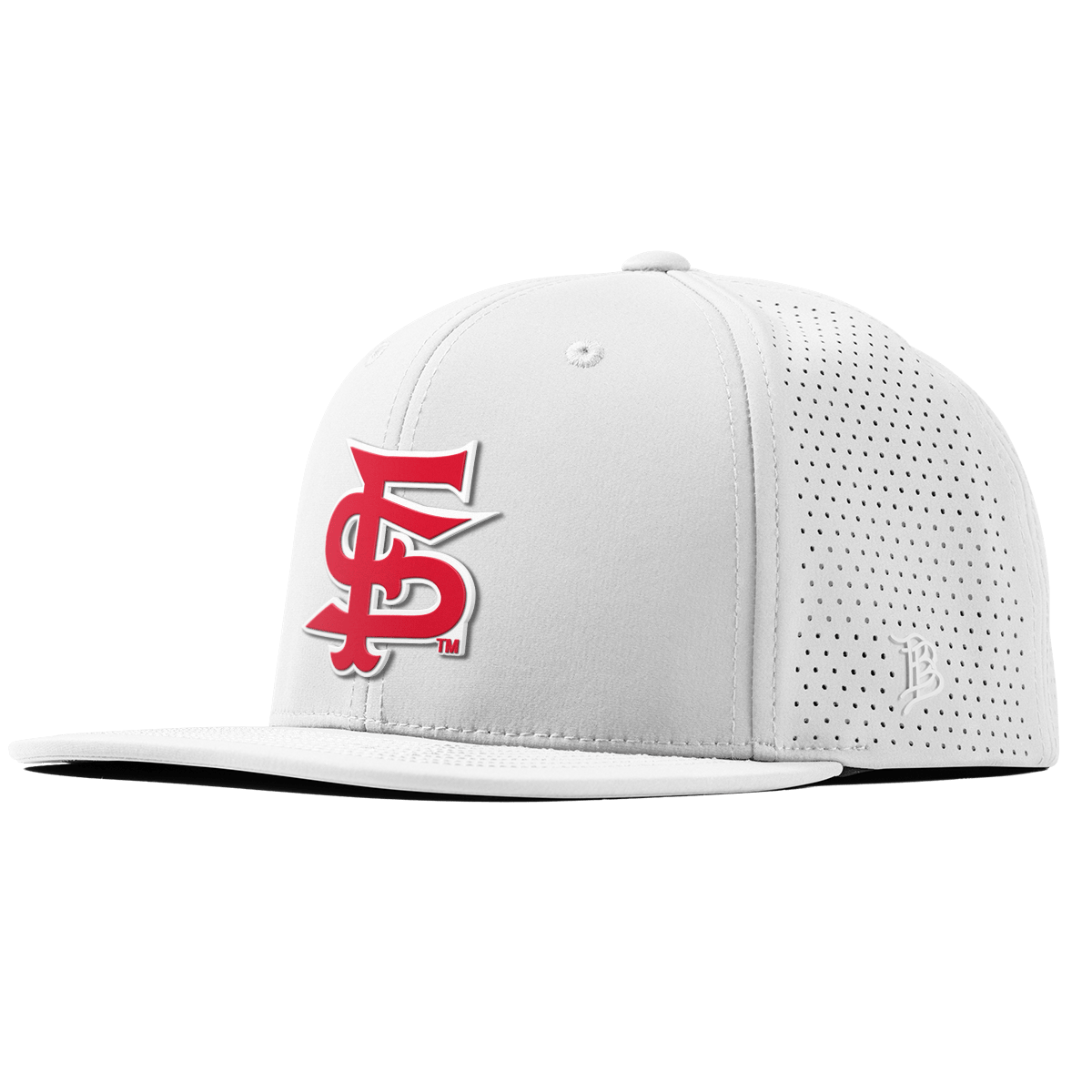 Fresno State University "Fresno State Stacked" Flat Elite XGen™ White