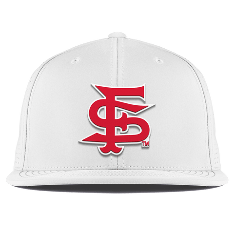 Fresno State University "Fresno State Stacked" Flat Elite XGen™ White