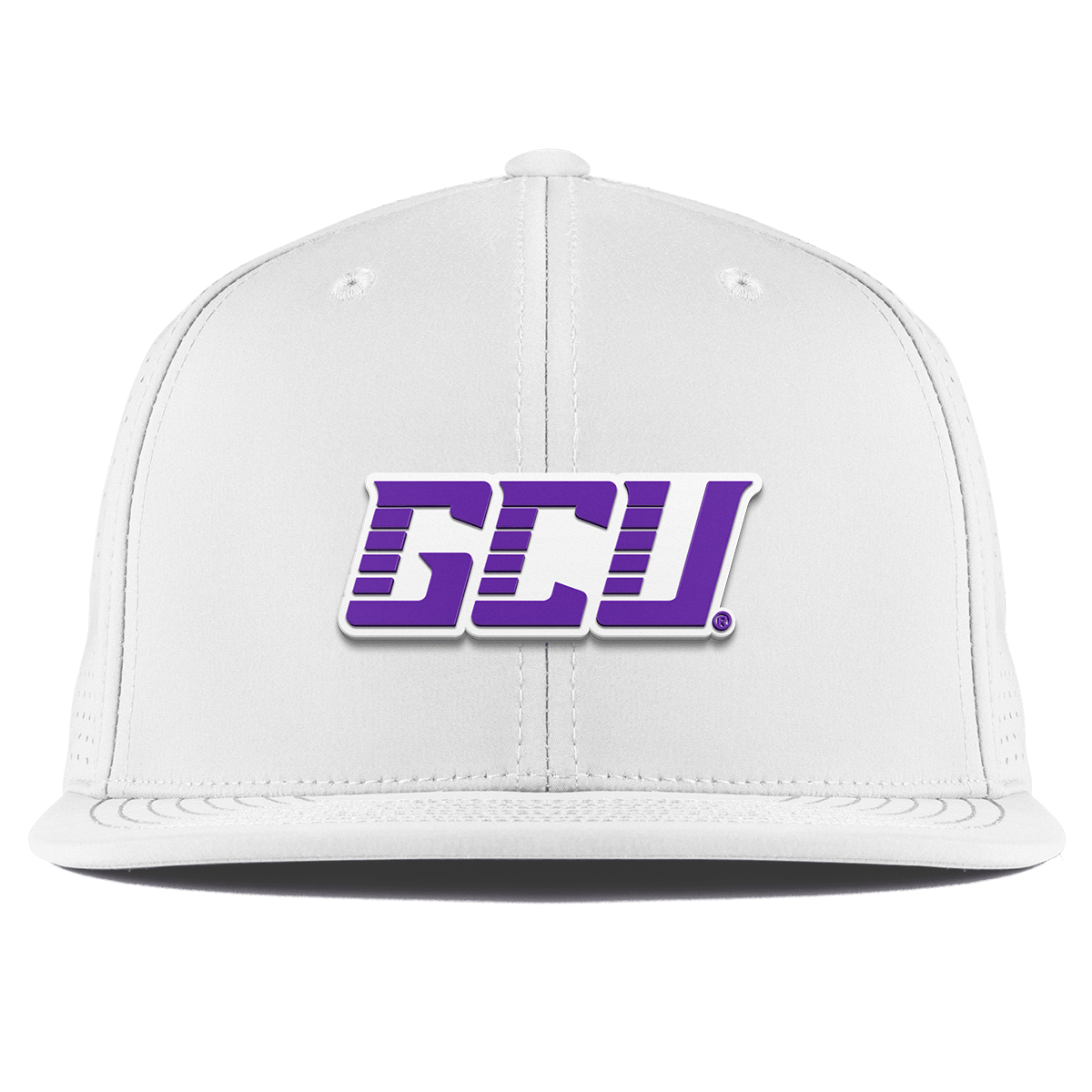 Grand Canyon University " GCU Block" Flat Elite XGen™ White