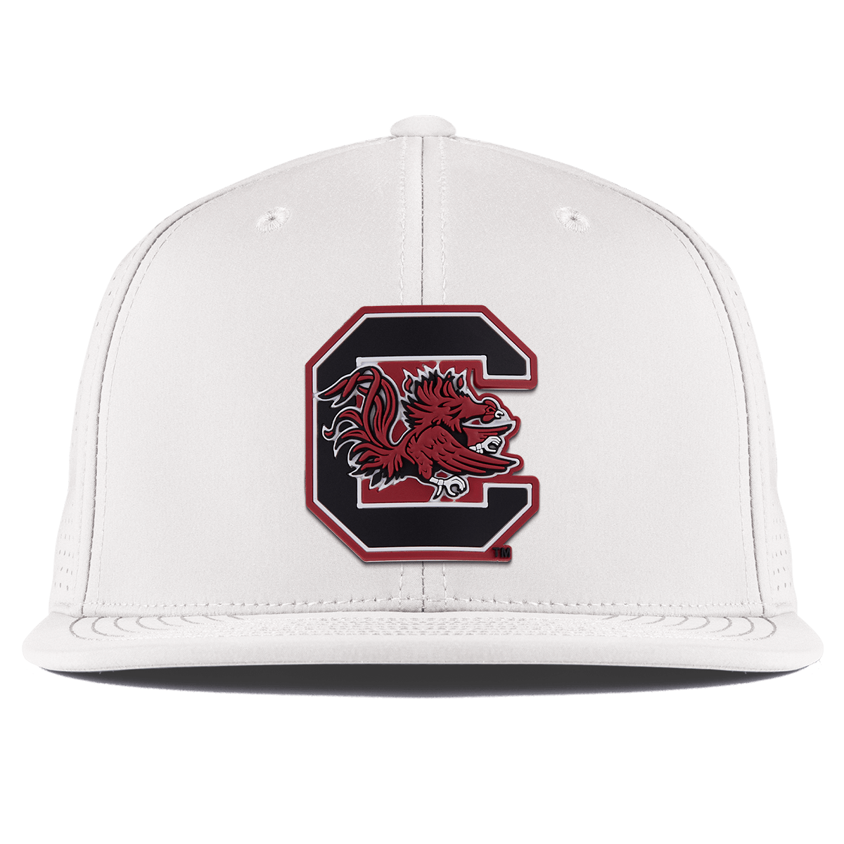 University of South Carolina "Gamecocks Garnet" Flat Elite XGen™ White